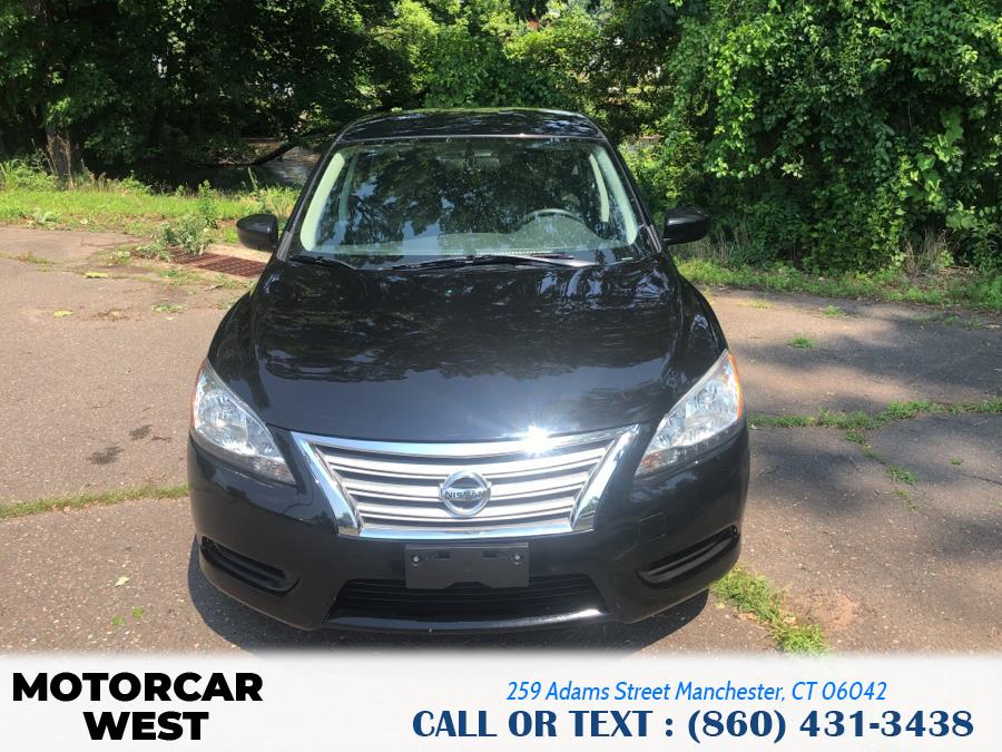 2013 Nissan Sentra 4dr Sdn I4 CVT SV, available for sale in Manchester, Connecticut | Motorcar West. Manchester, Connecticut 2013 Nissan Sentra 4dr Sdn I4 CVT SV, available for sale in Manchester, Connecticut | Motorcar West. Manchester, Connecticut