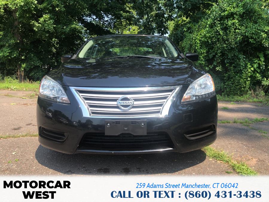 2013 Nissan Sentra 4dr Sdn I4 CVT SV, available for sale in Manchester, Connecticut | Motorcar West. Manchester, Connecticut 2013 Nissan Sentra 4dr Sdn I4 CVT SV, available for sale in Manchester, Connecticut | Motorcar West. Manchester, Connecticut