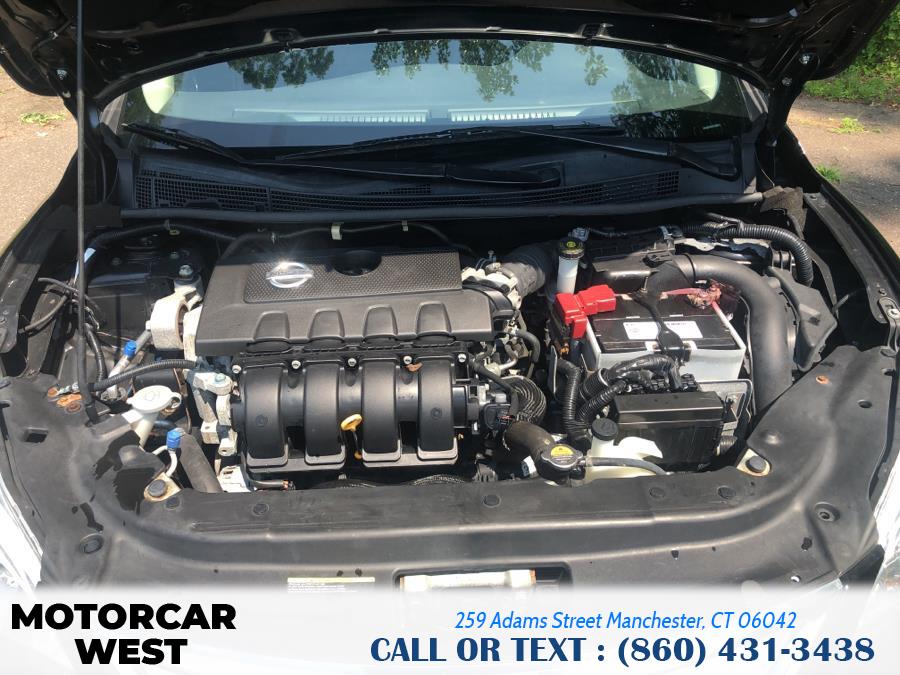 2013 Nissan Sentra 4dr Sdn I4 CVT SV, available for sale in Manchester, Connecticut | Motorcar West. Manchester, Connecticut 2013 Nissan Sentra 4dr Sdn I4 CVT SV, available for sale in Manchester, Connecticut | Motorcar West. Manchester, Connecticut