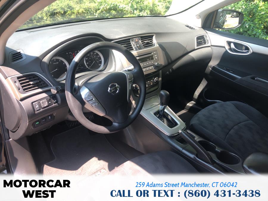 2013 Nissan Sentra 4dr Sdn I4 CVT SV, available for sale in Manchester, Connecticut | Motorcar West. Manchester, Connecticut 2013 Nissan Sentra 4dr Sdn I4 CVT SV, available for sale in Manchester, Connecticut | Motorcar West. Manchester, Connecticut