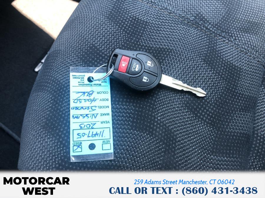 2013 Nissan Sentra 4dr Sdn I4 CVT SV, available for sale in Manchester, Connecticut | Motorcar West. Manchester, Connecticut 2013 Nissan Sentra 4dr Sdn I4 CVT SV, available for sale in Manchester, Connecticut | Motorcar West. Manchester, Connecticut