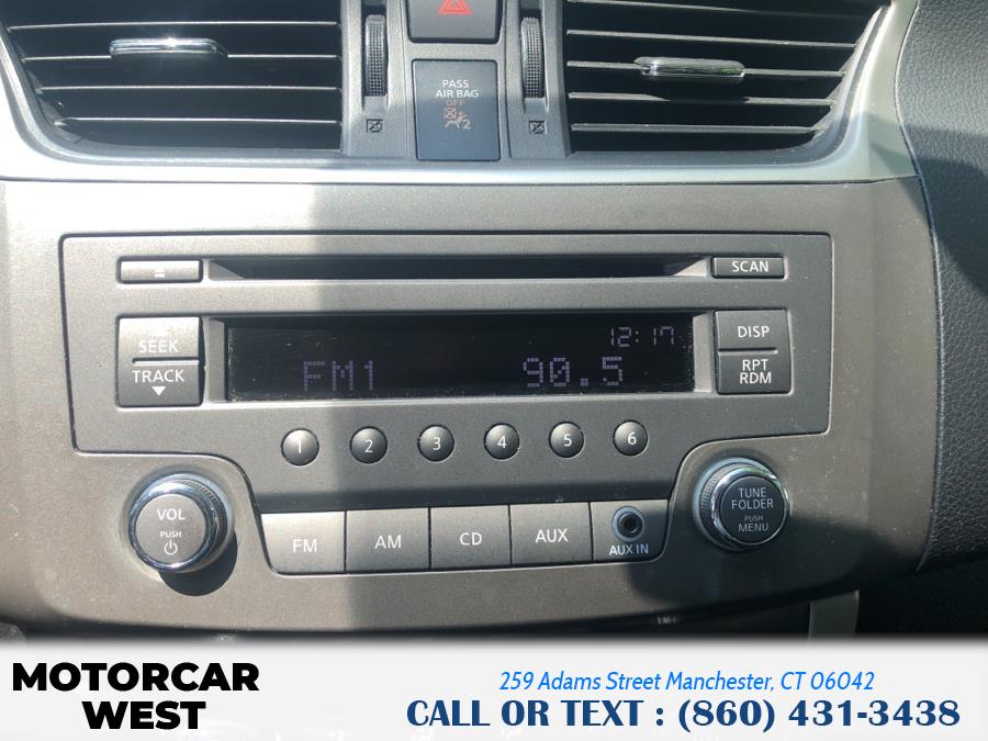 2013 Nissan Sentra 4dr Sdn I4 CVT SV, available for sale in Manchester, Connecticut | Motorcar West. Manchester, Connecticut 2013 Nissan Sentra 4dr Sdn I4 CVT SV, available for sale in Manchester, Connecticut | Motorcar West. Manchester, Connecticut