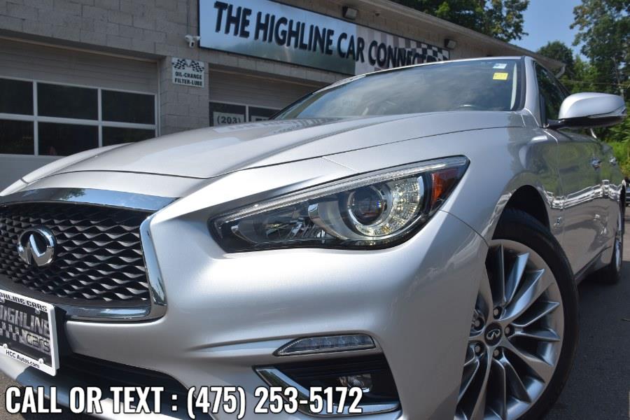 Used INFINITI Q50 3.0t LUXE AWD 2018 | Highline Car Connection. Waterbury, Connecticut Used INFINITI Q50 3.0t LUXE AWD 2018 | Highline Car Connection. Waterbury, Connecticut