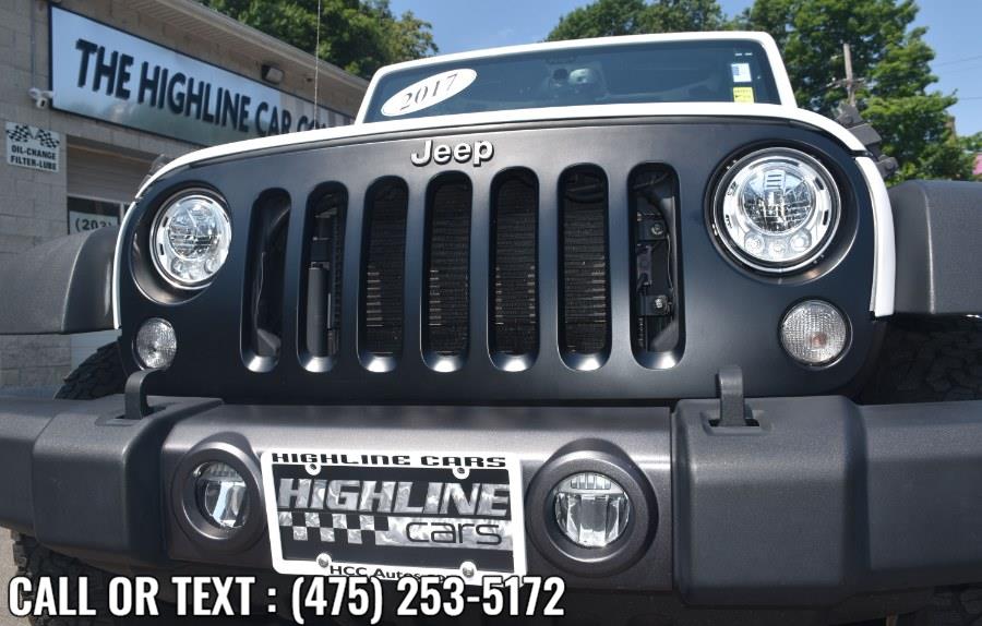 Used Jeep Wrangler Unlimited Sport 4x4 2017 | Highline Car Connection. Waterbury, Connecticut Used Jeep Wrangler Unlimited Sport 4x4 2017 | Highline Car Connection. Waterbury, Connecticut