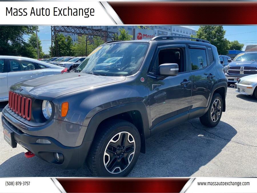 2016 Jeep Renegade Trailhawk 4x4 4dr SUV, available for sale in Framingham, Massachusetts | Mass Auto Exchange. Framingham, Massachusetts
