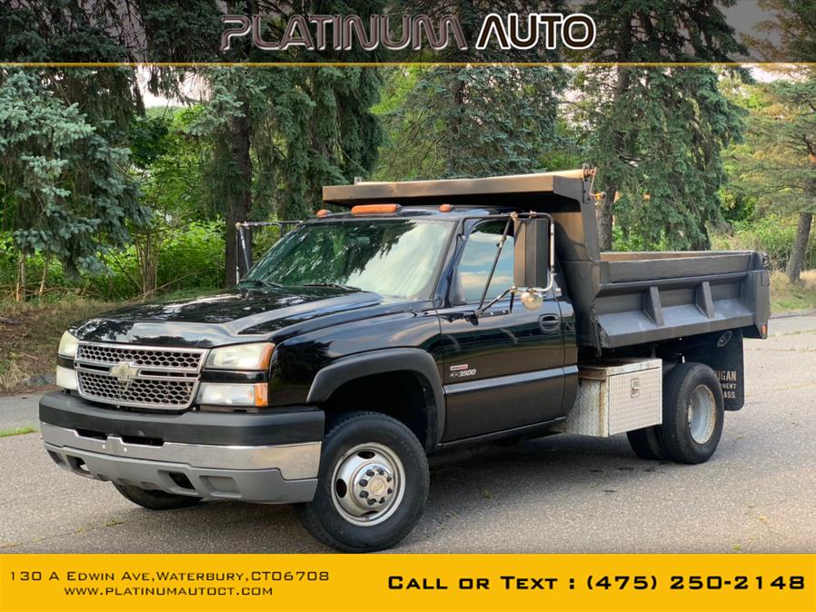 2005 Chevrolet Silverado 3500 Reg Cab 137.0" WB, 60.4" CA 4WD, available for sale in Waterbury, Connecticut | Platinum Auto Care. Waterbury, Connecticut 2005 Chevrolet Silverado 3500 Reg Cab 137.0" WB, 60.4" CA 4WD, available for sale in Waterbury, Connecticut | Platinum Auto Care. Waterbury, Connecticut