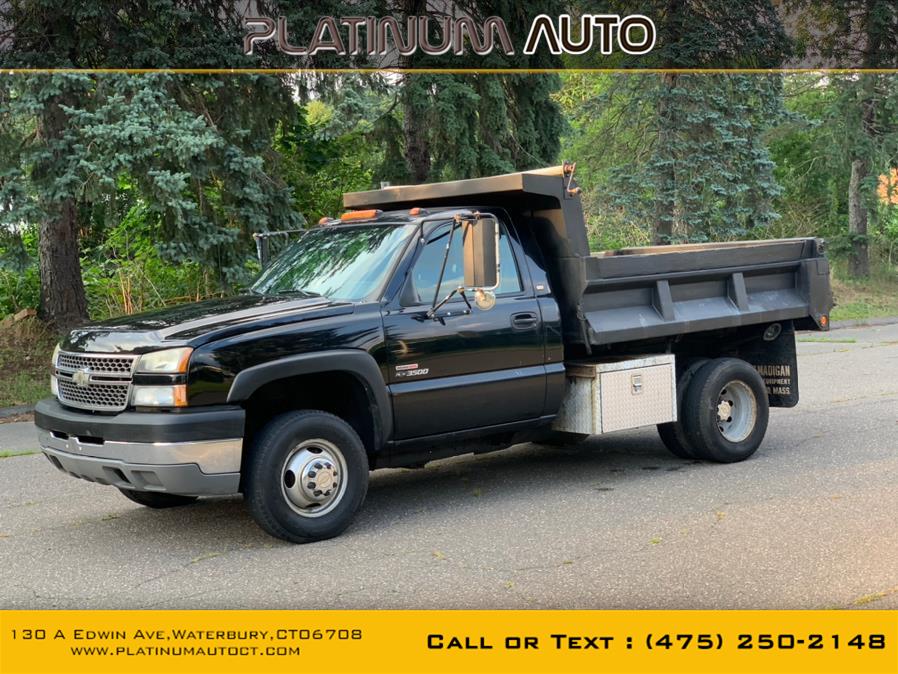 2005 Chevrolet Silverado 3500 Reg Cab 137.0" WB, 60.4" CA 4WD, available for sale in Waterbury, Connecticut | Platinum Auto Care. Waterbury, Connecticut 2005 Chevrolet Silverado 3500 Reg Cab 137.0" WB, 60.4" CA 4WD, available for sale in Waterbury, Connecticut | Platinum Auto Care. Waterbury, Connecticut