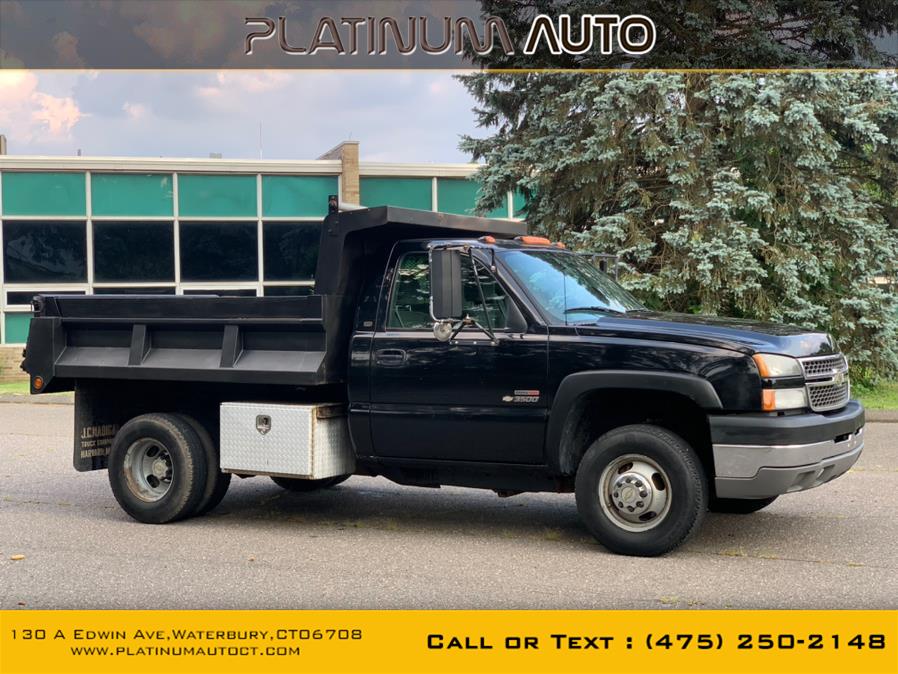 2005 Chevrolet Silverado 3500 Reg Cab 137.0" WB, 60.4" CA 4WD, available for sale in Waterbury, Connecticut | Platinum Auto Care. Waterbury, Connecticut 2005 Chevrolet Silverado 3500 Reg Cab 137.0" WB, 60.4" CA 4WD, available for sale in Waterbury, Connecticut | Platinum Auto Care. Waterbury, Connecticut