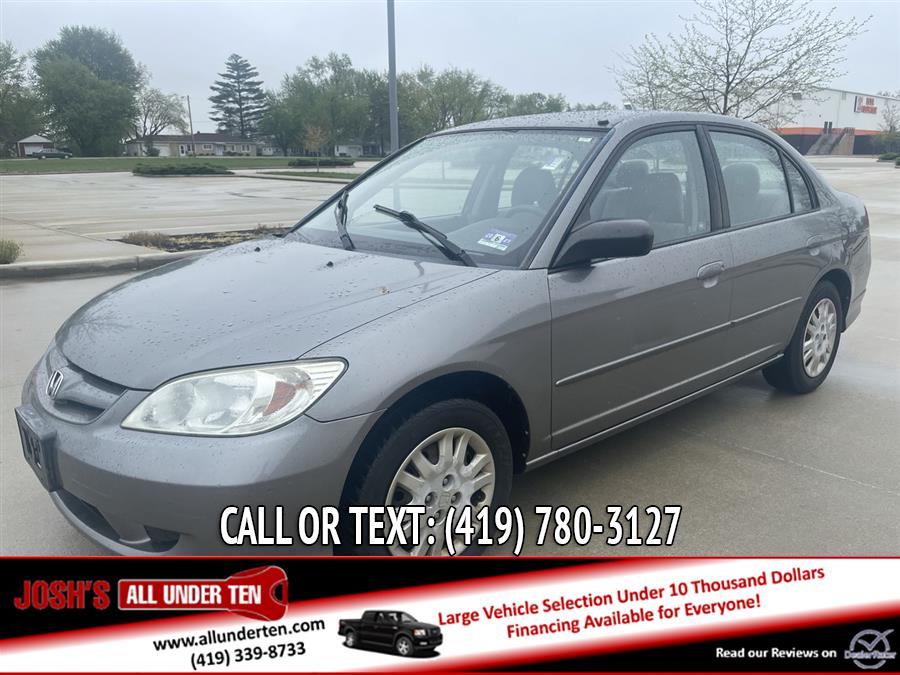 2005 Honda Civic Sdn LX AT SSRS, available for sale in Elida, Ohio | Josh's All Under Ten LLC. Elida, Ohio