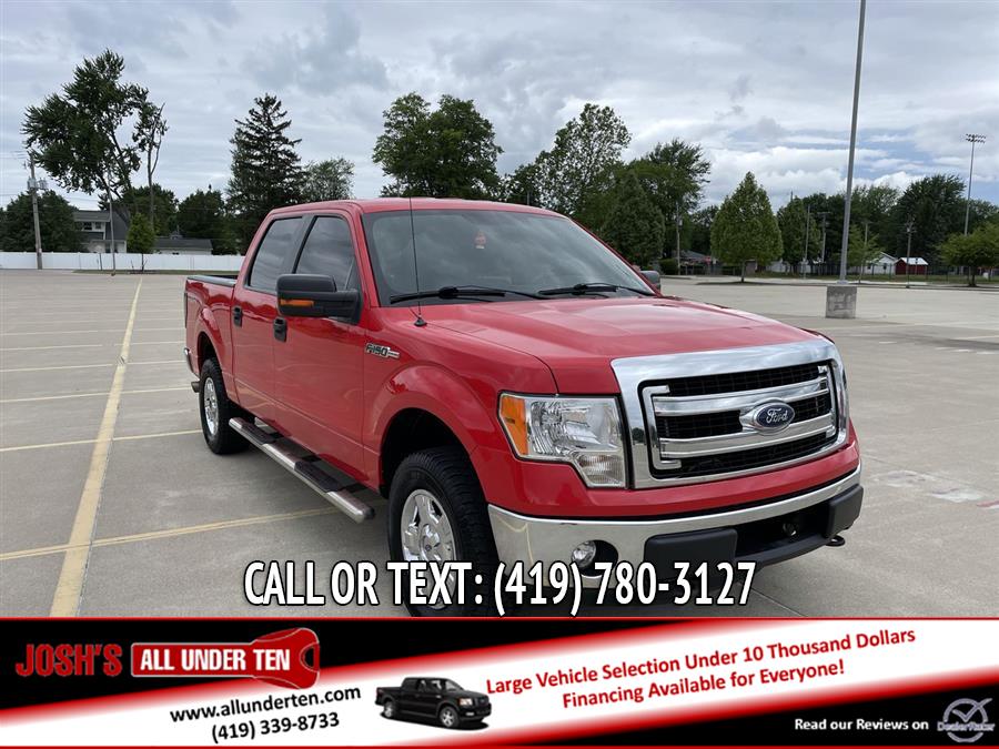 2013 Ford F-150 4WD SuperCrew 145" XLT, available for sale in Elida, Ohio | Josh's All Under Ten LLC. Elida, Ohio
