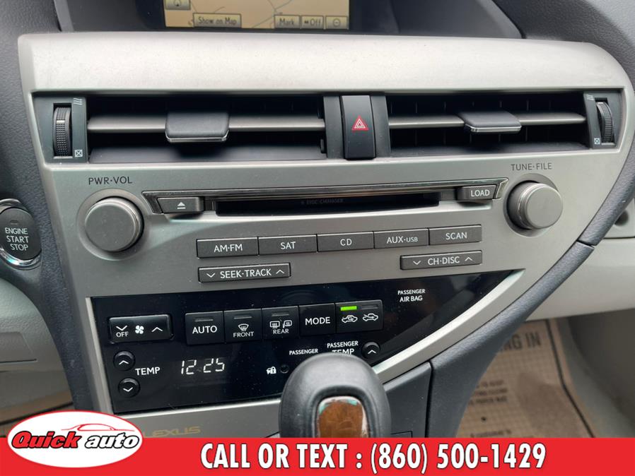 Used Lexus RX 350 AWD 4dr 2010 | Quick Auto LLC. Bristol, Connecticut Used Lexus RX 350 AWD 4dr 2010 | Quick Auto LLC. Bristol, Connecticut