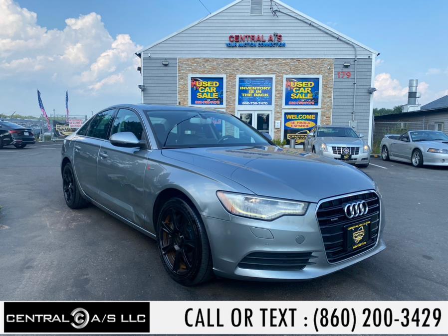 2012 Audi A6 4dr Sdn quattro 3.0T Premium, available for sale in East Windsor, Connecticut | Central A/S LLC. East Windsor, Connecticut