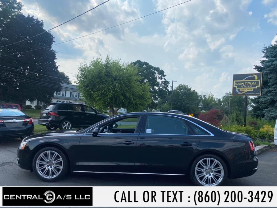 2013 Audi A8 L 4dr Sdn 3.0L, available for sale in East Windsor, Connecticut | Central A/S LLC. East Windsor, Connecticut 2013 Audi A8 L 4dr Sdn 3.0L, available for sale in East Windsor, Connecticut | Central A/S LLC. East Windsor, Connecticut