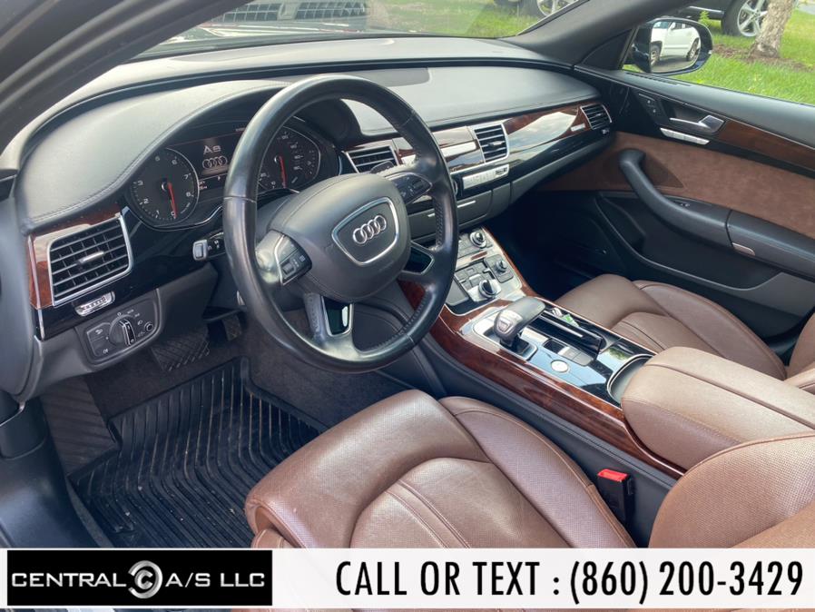 2013 Audi A8 L 4dr Sdn 3.0L, available for sale in East Windsor, Connecticut | Central A/S LLC. East Windsor, Connecticut 2013 Audi A8 L 4dr Sdn 3.0L, available for sale in East Windsor, Connecticut | Central A/S LLC. East Windsor, Connecticut
