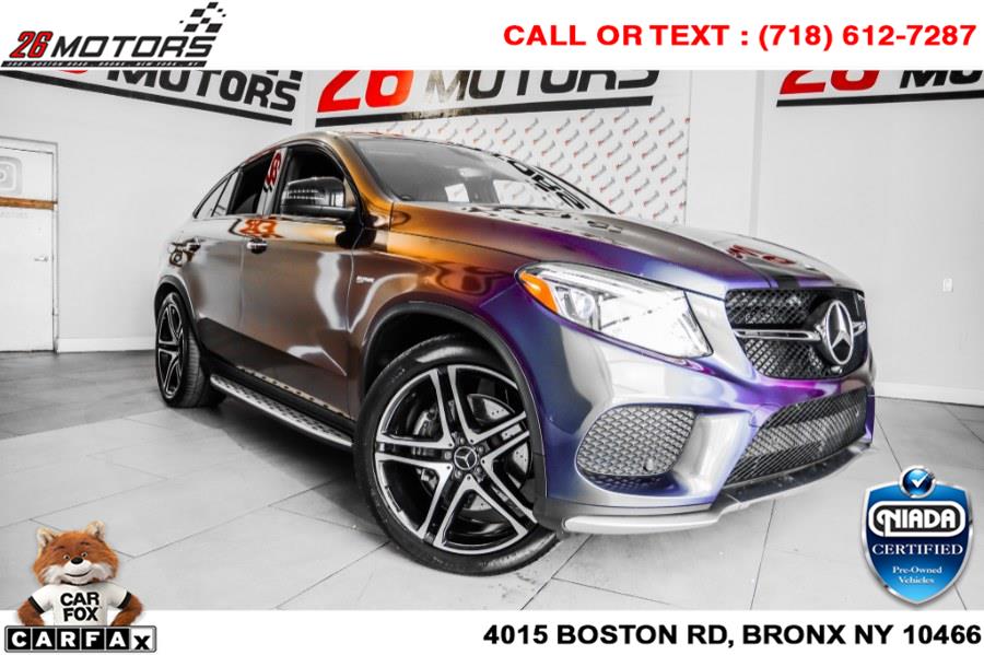 Used Mercedes-Benz GLE AMG GLE 43 4MATIC Coupe 2017 | 26 Motors Corp. Bronx, New York Used Mercedes-Benz GLE AMG GLE 43 4MATIC Coupe 2017 | 26 Motors Corp. Bronx, New York