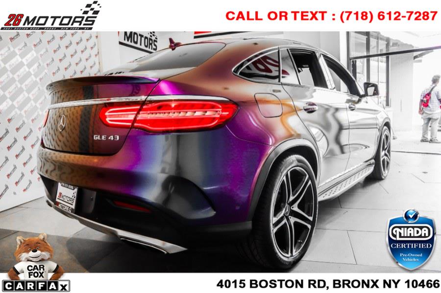 Used Mercedes-Benz GLE AMG GLE 43 4MATIC Coupe 2017 | 26 Motors Corp. Bronx, New York Used Mercedes-Benz GLE AMG GLE 43 4MATIC Coupe 2017 | 26 Motors Corp. Bronx, New York