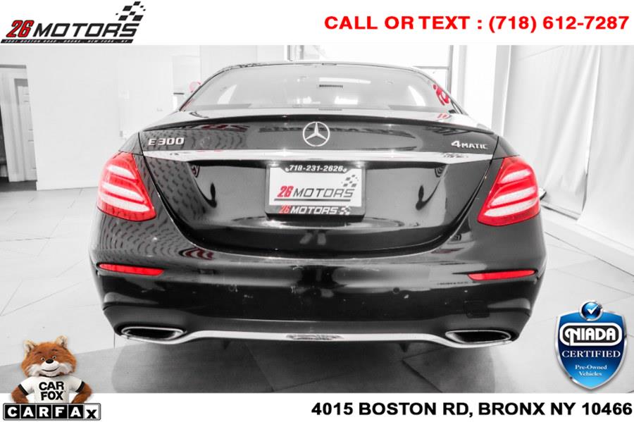 Used Mercedes-Benz E-Class E 300 4MATIC Sedan 2018 | 26 Motors Corp. Bronx, New York Used Mercedes-Benz E-Class E 300 4MATIC Sedan 2018 | 26 Motors Corp. Bronx, New York
