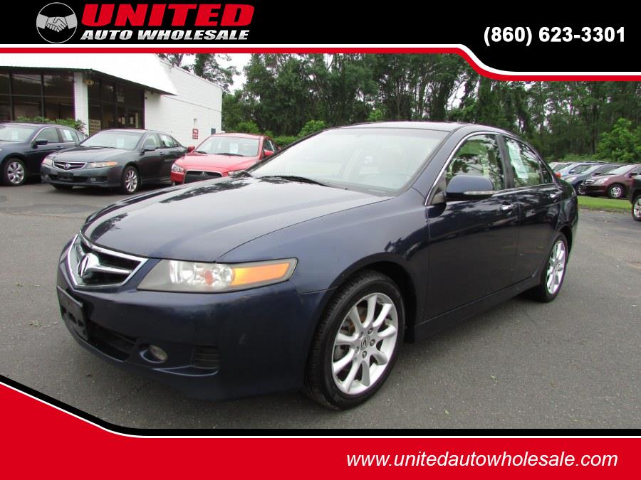 2006 Acura TSX 4dr Sdn AT Navi, available for sale in East Windsor, Connecticut | United Auto Sales of E Windsor, Inc. East Windsor, Connecticut
