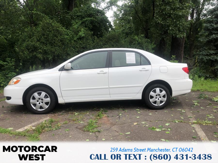 Used Toyota Corolla 4dr Sdn LE Auto 2005 | Motorcar West. Manchester, Connecticut Used Toyota Corolla 4dr Sdn LE Auto 2005 | Motorcar West. Manchester, Connecticut