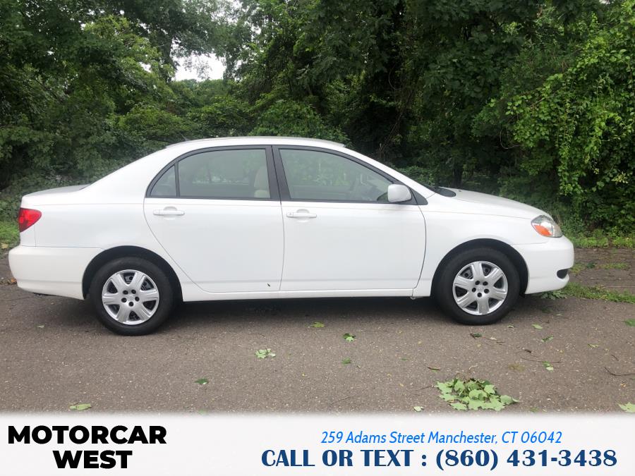 Used Toyota Corolla 4dr Sdn LE Auto 2005 | Motorcar West. Manchester, Connecticut Used Toyota Corolla 4dr Sdn LE Auto 2005 | Motorcar West. Manchester, Connecticut