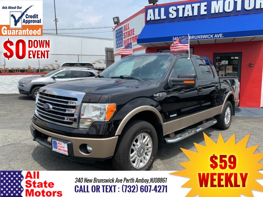 2013 Ford F-150 4WD SuperCrew 145" Lariat, available for sale in Perth Amboy, New Jersey | All State Motor Inc. Perth Amboy, New Jersey