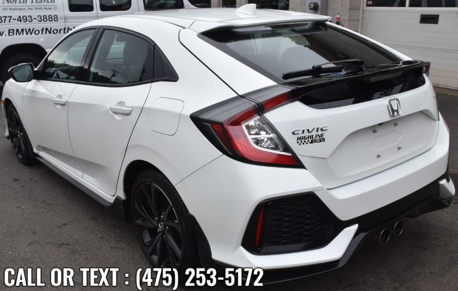 Used Honda Civic Hatchback Sport CVT 2018 | Highline Car Connection. Waterbury, Connecticut Used Honda Civic Hatchback Sport CVT 2018 | Highline Car Connection. Waterbury, Connecticut
