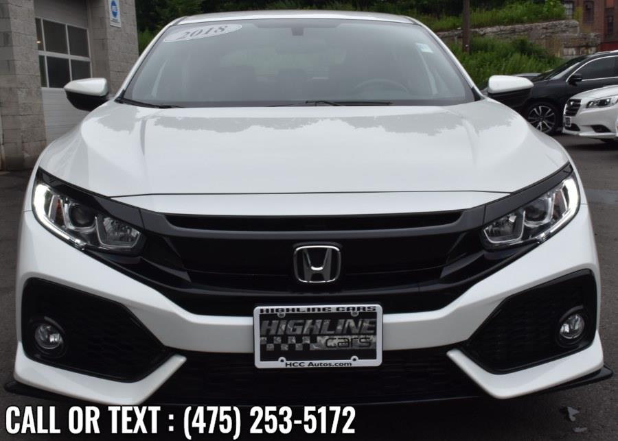 Used Honda Civic Hatchback Sport CVT 2018 | Highline Car Connection. Waterbury, Connecticut Used Honda Civic Hatchback Sport CVT 2018 | Highline Car Connection. Waterbury, Connecticut