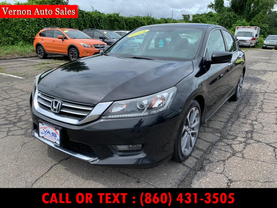 Used Honda Accord Sedan 4dr I4 CVT Sport 2014 | Vernon Auto Sale & Service. Manchester, Connecticut Used Honda Accord Sedan 4dr I4 CVT Sport 2014 | Vernon Auto Sale & Service. Manchester, Connecticut
