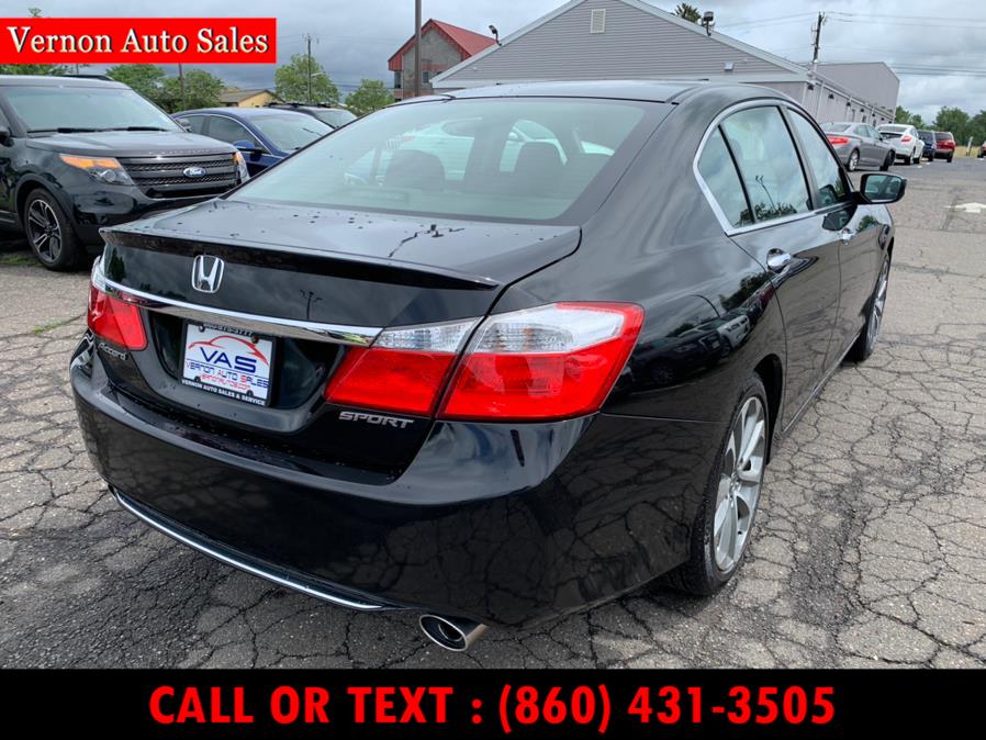 Used Honda Accord Sedan 4dr I4 CVT Sport 2014 | Vernon Auto Sale & Service. Manchester, Connecticut Used Honda Accord Sedan 4dr I4 CVT Sport 2014 | Vernon Auto Sale & Service. Manchester, Connecticut