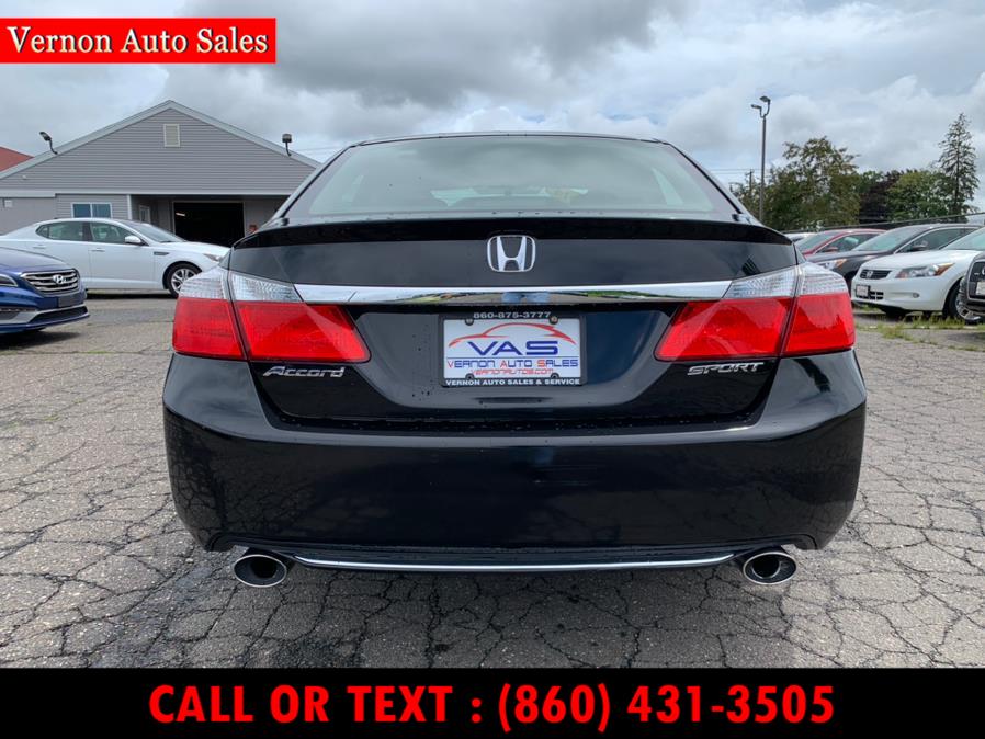 Used Honda Accord Sedan 4dr I4 CVT Sport 2014 | Vernon Auto Sale & Service. Manchester, Connecticut Used Honda Accord Sedan 4dr I4 CVT Sport 2014 | Vernon Auto Sale & Service. Manchester, Connecticut