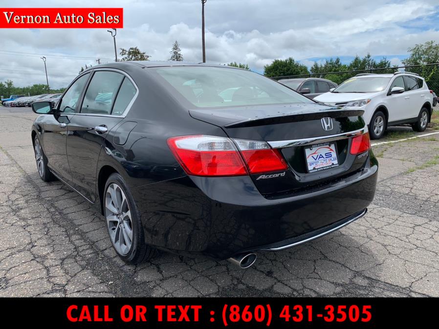 Used Honda Accord Sedan 4dr I4 CVT Sport 2014 | Vernon Auto Sale & Service. Manchester, Connecticut Used Honda Accord Sedan 4dr I4 CVT Sport 2014 | Vernon Auto Sale & Service. Manchester, Connecticut