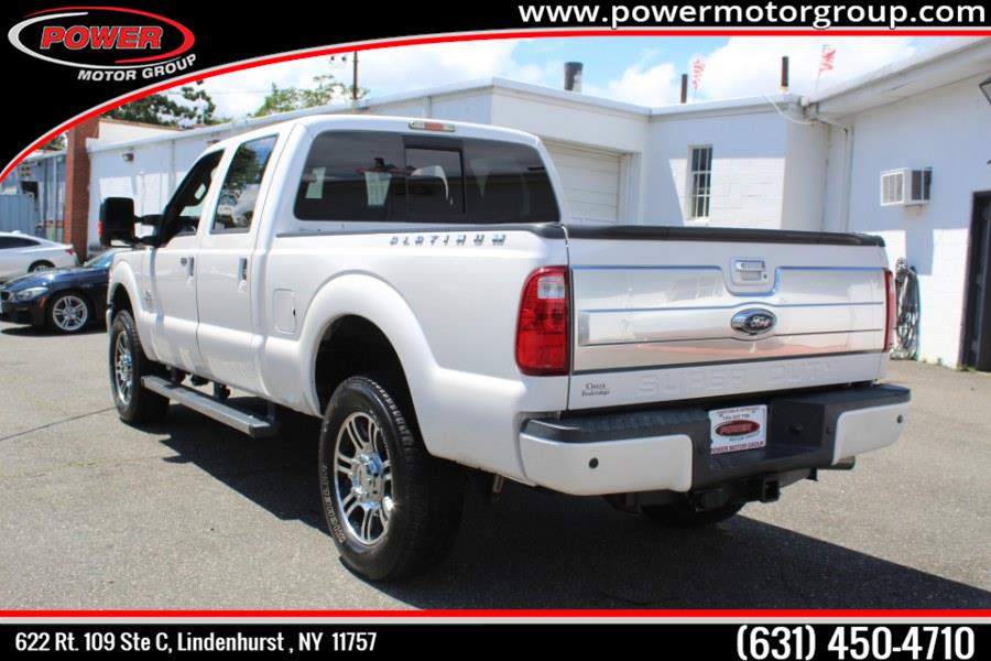 Used Ford Super Duty F-350 SRW 4WD Crew Cab 156" Platinum 2015 | Power Motor Group. Lindenhurst, New York Used Ford Super Duty F-350 SRW 4WD Crew Cab 156" Platinum 2015 | Power Motor Group. Lindenhurst, New York