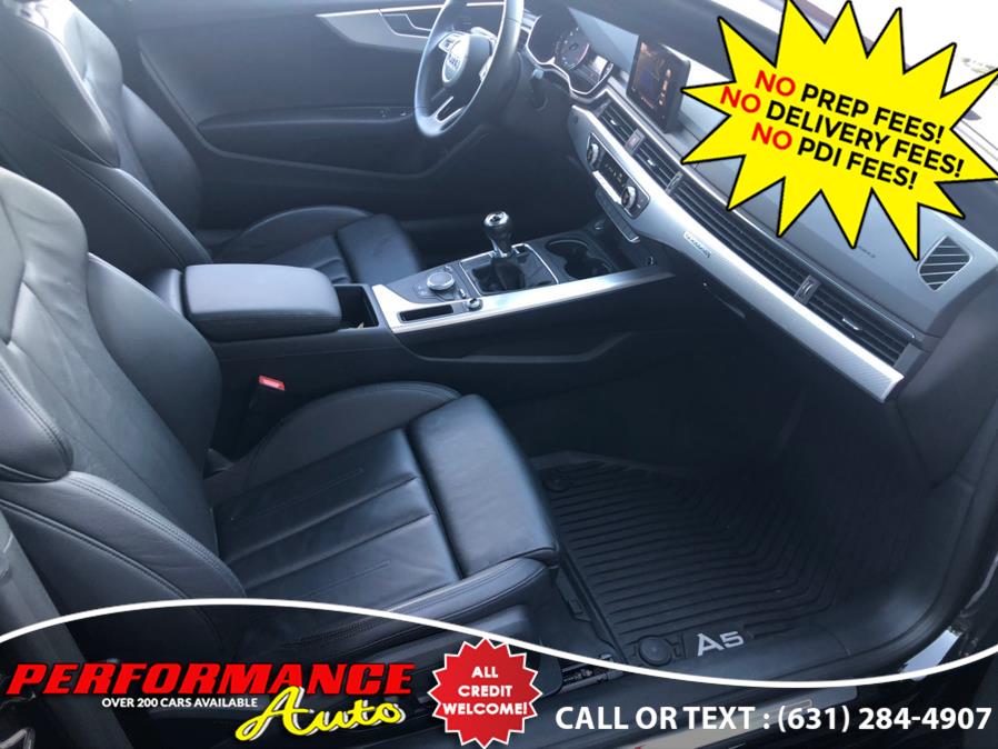 2018 Audi A5 Coupe 2.0 TFSI Premium Manual, available for sale in Bohemia, New York | Performance Auto Inc. Bohemia, New York 2018 Audi A5 Coupe 2.0 TFSI Premium Manual, available for sale in Bohemia, New York | Performance Auto Inc. Bohemia, New York