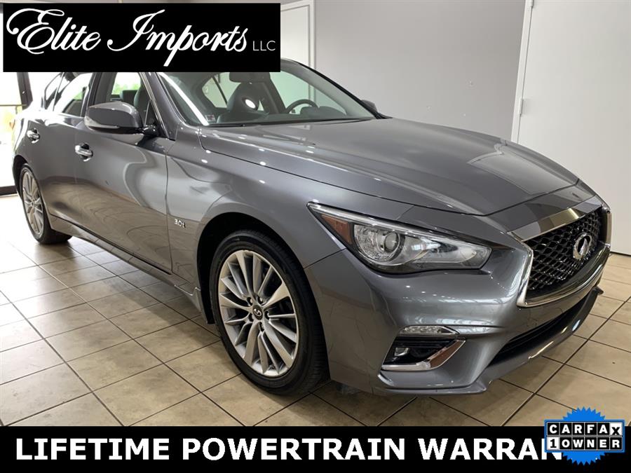 Used Infiniti Q50 3.0t LUXE 2018 | Elite Imports LLC. West Chester, Ohio Used Infiniti Q50 3.0t LUXE 2018 | Elite Imports LLC. West Chester, Ohio