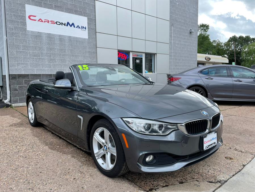 2015 BMW 4 Series 2dr Conv 428i xDrive AWD SULEV, available for sale in Manchester, Connecticut | Carsonmain LLC. Manchester, Connecticut