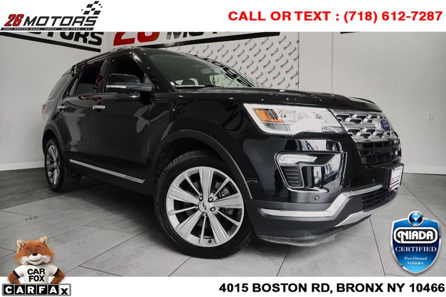 Used Ford Explorer Limited 4WD 2018 | 26 Motors Corp. Bronx, New York Used Ford Explorer Limited 4WD 2018 | 26 Motors Corp. Bronx, New York