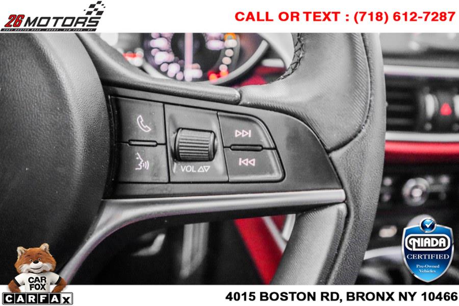 Used Alfa Romeo Stelvio Ti Sport AWD 2018 | 26 Motors Corp. Bronx, New York Used Alfa Romeo Stelvio Ti Sport AWD 2018 | 26 Motors Corp. Bronx, New York