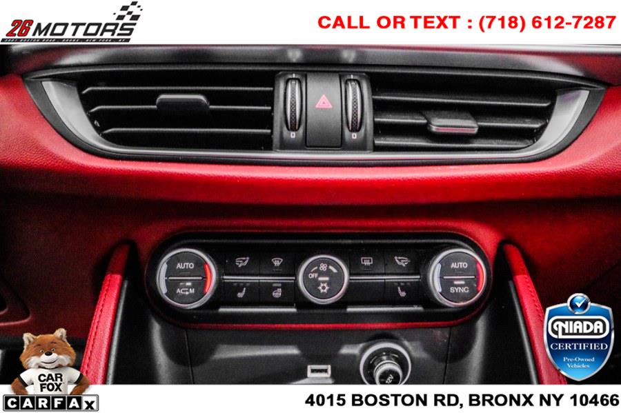 Used Alfa Romeo Stelvio Ti Sport AWD 2018 | 26 Motors Corp. Bronx, New York Used Alfa Romeo Stelvio Ti Sport AWD 2018 | 26 Motors Corp. Bronx, New York