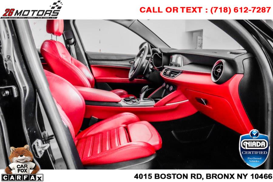 Used Alfa Romeo Stelvio Ti Sport AWD 2018 | 26 Motors Corp. Bronx, New York Used Alfa Romeo Stelvio Ti Sport AWD 2018 | 26 Motors Corp. Bronx, New York