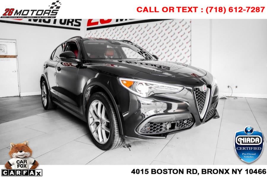 Used Alfa Romeo Stelvio Ti Sport AWD 2018 | 26 Motors Corp. Bronx, New York Used Alfa Romeo Stelvio Ti Sport AWD 2018 | 26 Motors Corp. Bronx, New York