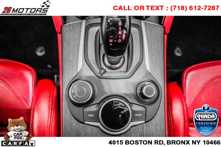 Used Alfa Romeo Stelvio Ti Sport AWD 2018 | 26 Motors Corp. Bronx, New York Used Alfa Romeo Stelvio Ti Sport AWD 2018 | 26 Motors Corp. Bronx, New York