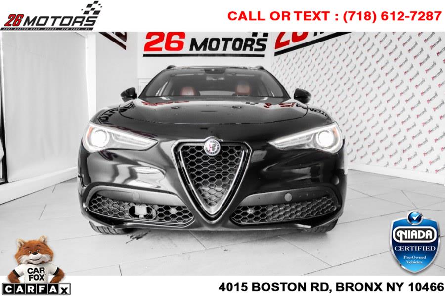Used Alfa Romeo Stelvio Ti Sport AWD 2018 | 26 Motors Corp. Bronx, New York Used Alfa Romeo Stelvio Ti Sport AWD 2018 | 26 Motors Corp. Bronx, New York