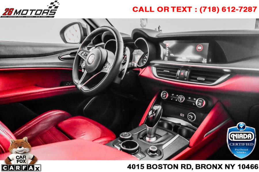 Used Alfa Romeo Stelvio Ti Sport AWD 2018 | 26 Motors Corp. Bronx, New York Used Alfa Romeo Stelvio Ti Sport AWD 2018 | 26 Motors Corp. Bronx, New York