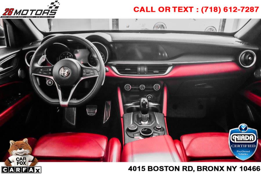 Used Alfa Romeo Stelvio Ti Sport AWD 2018 | 26 Motors Corp. Bronx, New York Used Alfa Romeo Stelvio Ti Sport AWD 2018 | 26 Motors Corp. Bronx, New York
