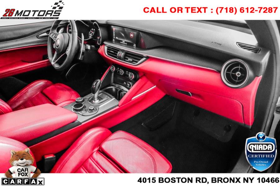 Used Alfa Romeo Stelvio Ti Sport AWD 2018 | 26 Motors Corp. Bronx, New York Used Alfa Romeo Stelvio Ti Sport AWD 2018 | 26 Motors Corp. Bronx, New York