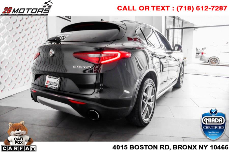 Used Alfa Romeo Stelvio Ti Sport AWD 2018 | 26 Motors Corp. Bronx, New York Used Alfa Romeo Stelvio Ti Sport AWD 2018 | 26 Motors Corp. Bronx, New York