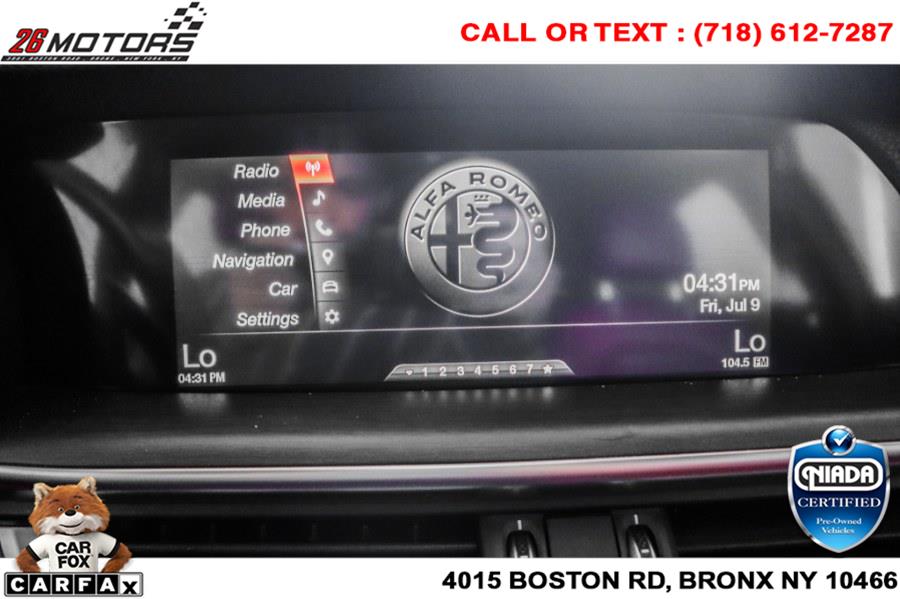 Used Alfa Romeo Stelvio Ti Sport AWD 2018 | 26 Motors Corp. Bronx, New York Used Alfa Romeo Stelvio Ti Sport AWD 2018 | 26 Motors Corp. Bronx, New York