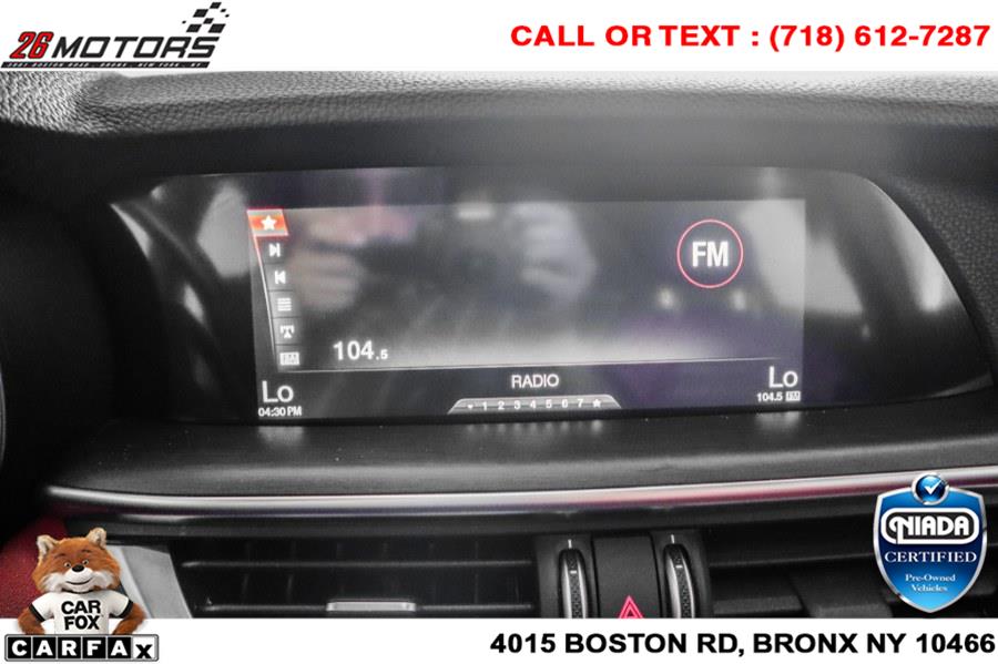 Used Alfa Romeo Stelvio Ti Sport AWD 2018 | 26 Motors Corp. Bronx, New York Used Alfa Romeo Stelvio Ti Sport AWD 2018 | 26 Motors Corp. Bronx, New York