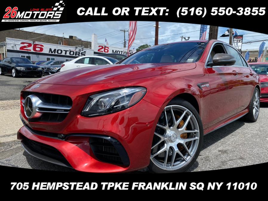 Used Mercedes-Benz E-Class ///AMG AMG E 63 S 4MATIC+ Sedan 2019 | Hempstead Auto Outlet Inc. DBA 26 Motors Long Isla. ELMONT, New York Used Mercedes-Benz E-Class ///AMG AMG E 63 S 4MATIC+ Sedan 2019 | Hempstead Auto Outlet Inc. DBA 26 Motors Long Isla. ELMONT, New York