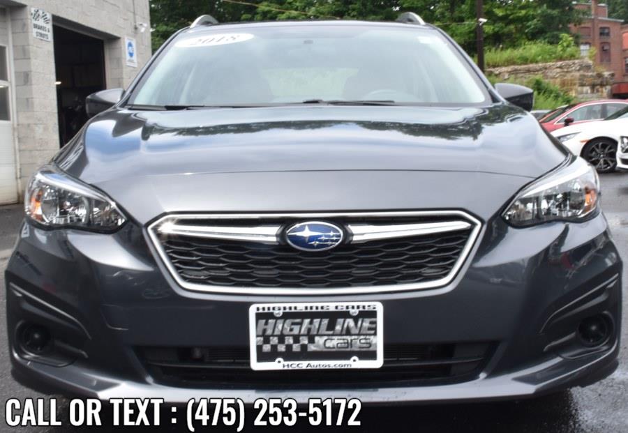 Used Subaru Impreza 2.0i Premium 5-door CVT 2018 | Highline Car Connection. Waterbury, Connecticut Used Subaru Impreza 2.0i Premium 5-door CVT 2018 | Highline Car Connection. Waterbury, Connecticut